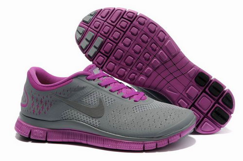 Nike Free Run 4.0 Womens Dark Gray Purple Germany